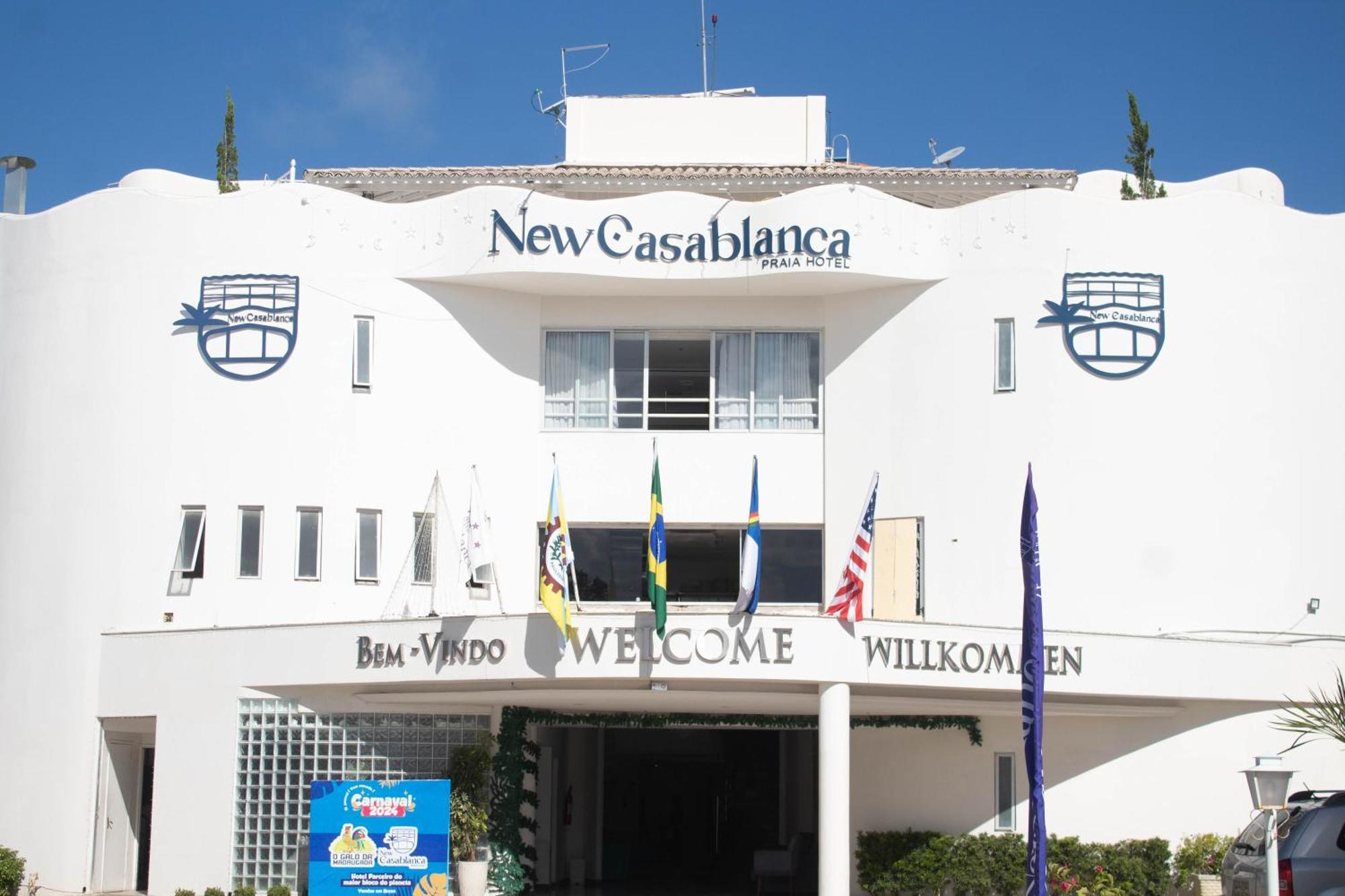 New Casablanca Praia Hotel Паулиста Экстерьер фото